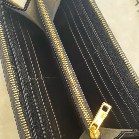 NWT Marc Jacobs Deluxe Zip Wallet Quilted Black - Picture 5 of 5